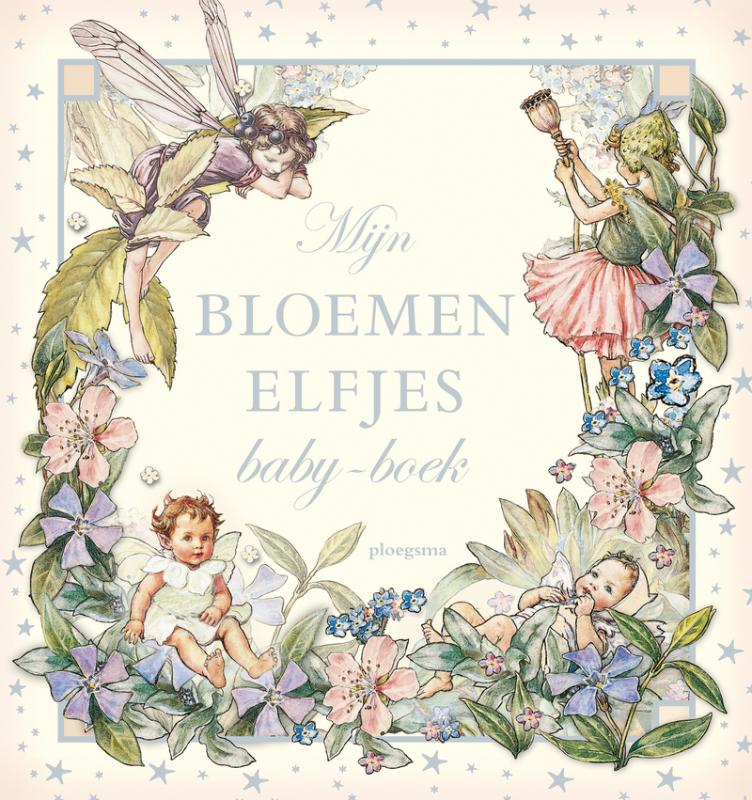 Omslag van Mijn Bloemenelfjes baby-boek