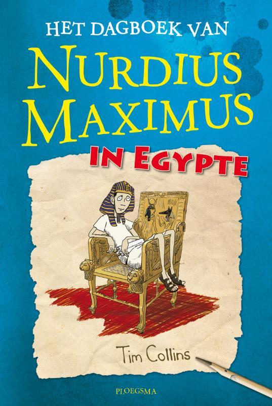 Omslag van Het dagboek van Nurdius Maximus in Egypte