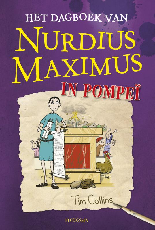 Omslag van Het dagboek van Nurdius Maximus in Pompei
