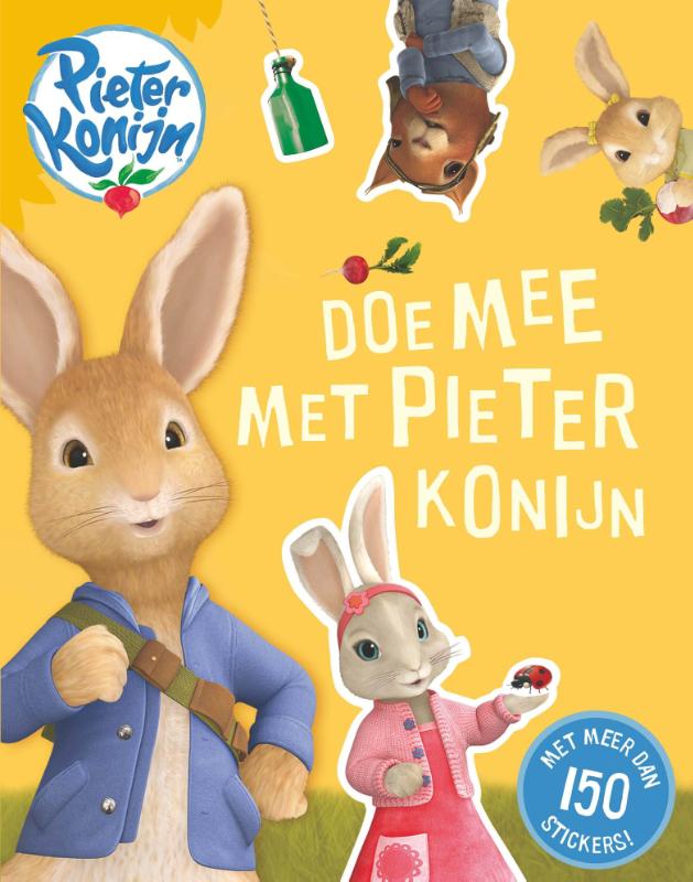 Omslag van Doe mee met Pieter Konijn