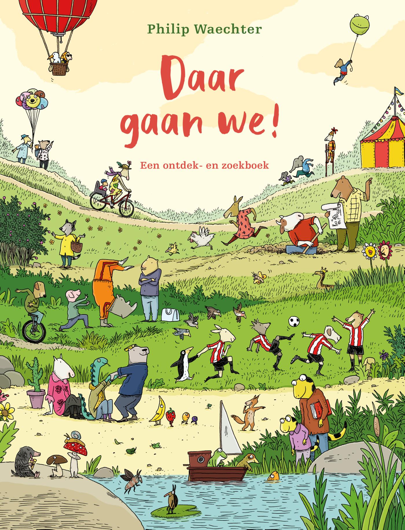 Omslag van Daar gaan we!