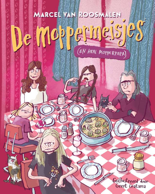Omslag van De moppermeisjes (en hun mopperpapa)