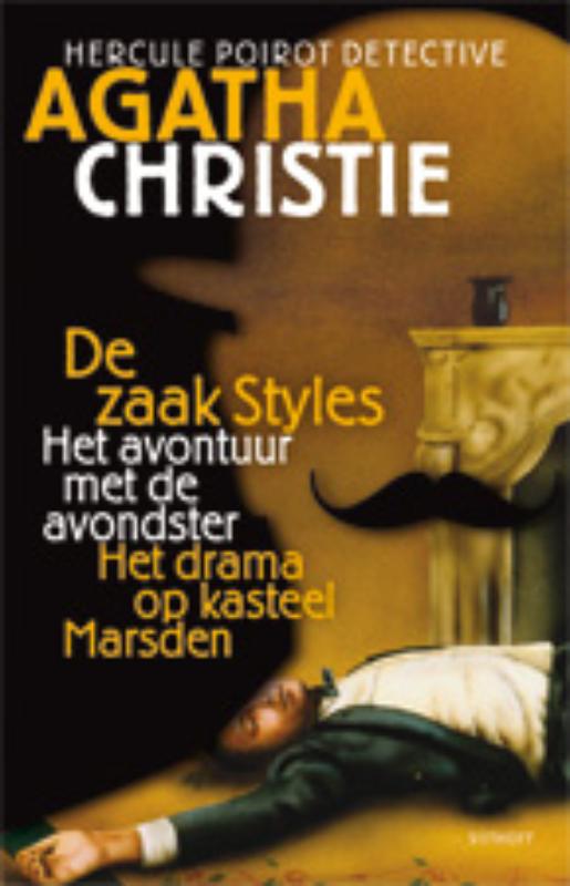 Omslag van Het avontuur met de avondster en Het drama op kasteel Marsdon en De zaak Styles