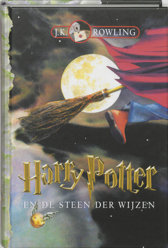 Omslag van Harry Potter en de steen der wijzen