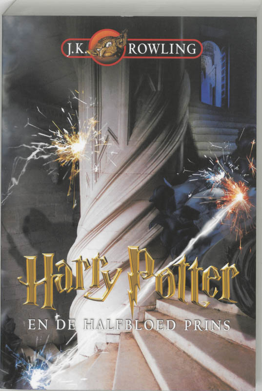 Omslag van Harry Potter en de halfbloed prins