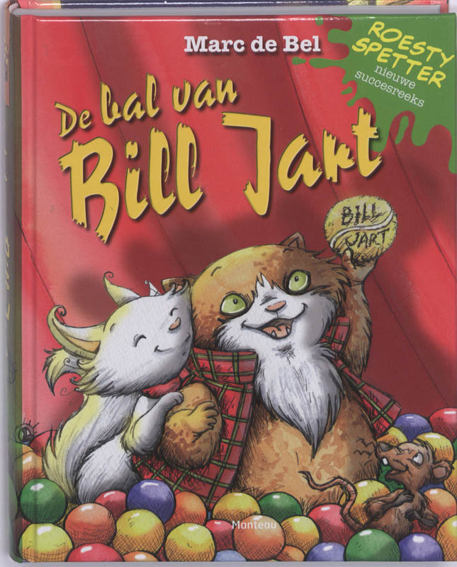 Omslag van Roesty Spetter bal van Bill Jart
