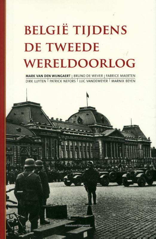 Omslag van België tijdens de Tweede Wereldoorlog