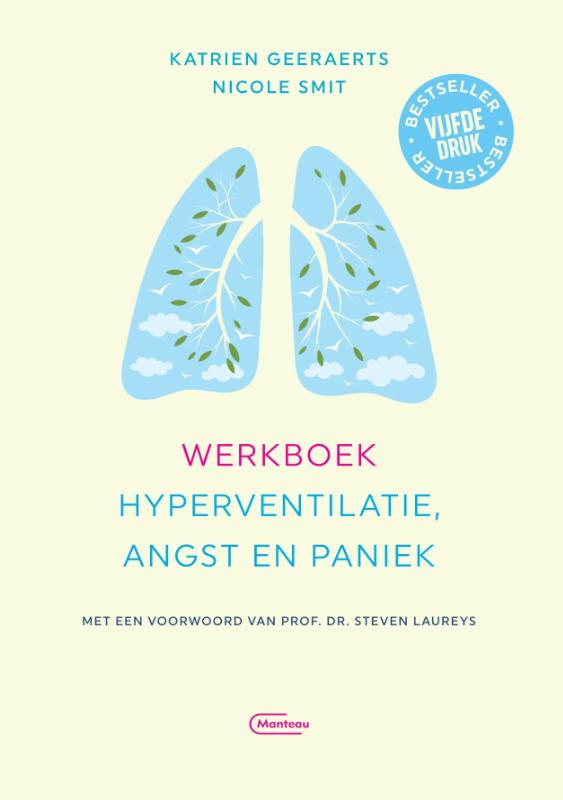 Omslag van Werkboek hyperventilatie, angst en paniek