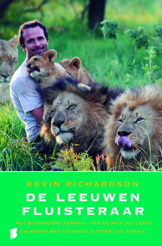 Omslag van De leeuwenfluisteraar