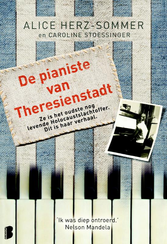 Omslag van De pianiste van Theresienstadt
