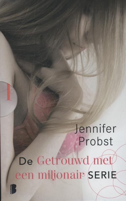 Omslag van De getrouwd met een miljonair-serie in cadeaubox
