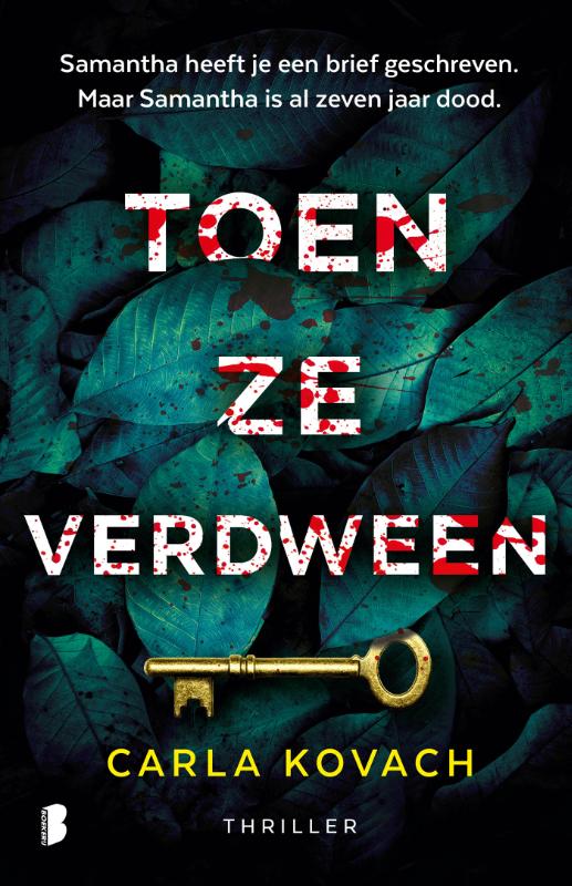 Omslag van Toen ze verdween