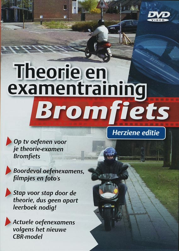 Omslag van Theorie en examentraining bromfiets