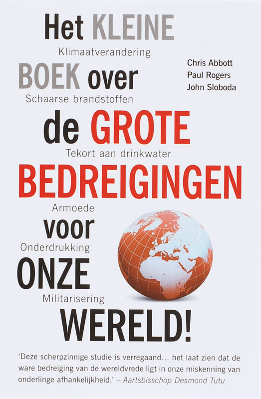 Omslag van Het kleine boek over de grote bedreigingen voor onze wereld!
