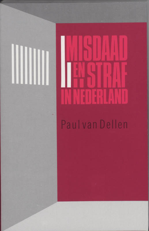 Omslag van Misdaad en straf in Nederland