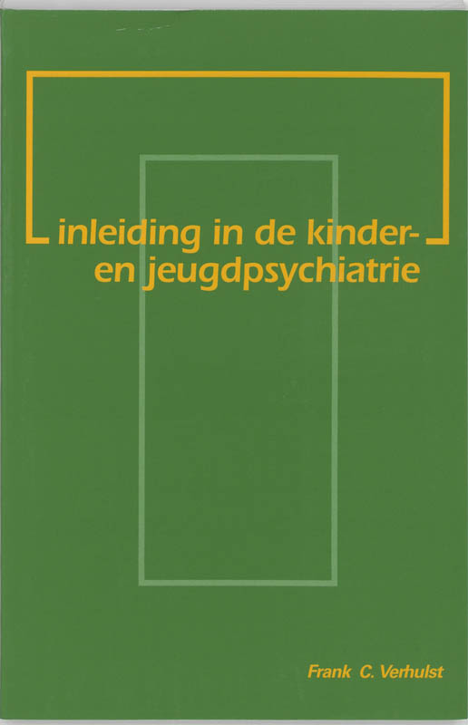 Omslag van Inleiding in de kinder- en jeugdpsychiatrie