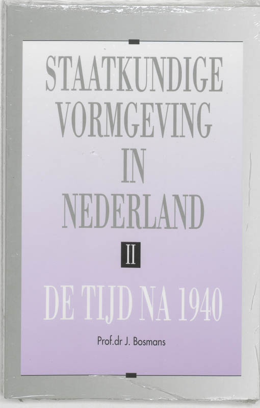 Omslag van II De tijd na 1940