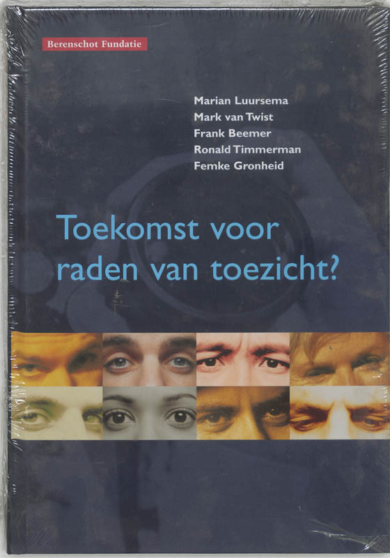 Omslag van Toekomst voor Raden van Toezicht