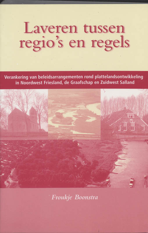 Omslag van Laveren tussen regio's en regels