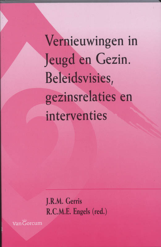 Omslag van Vernieuwingen in Jeugd en Gezin