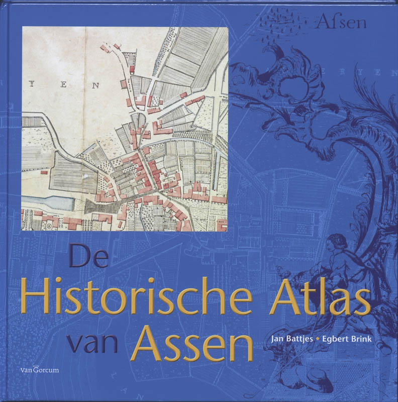 Omslag van de historische atlas van Assen