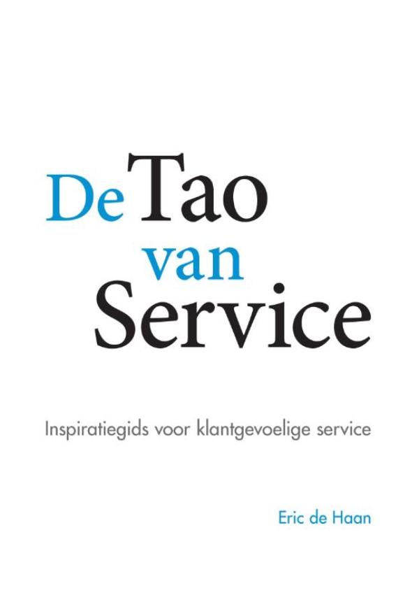 Omslag van De Tao van Service