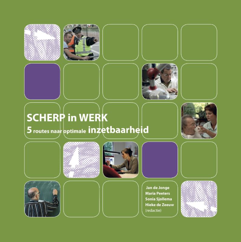 Omslag van Scherp in werk