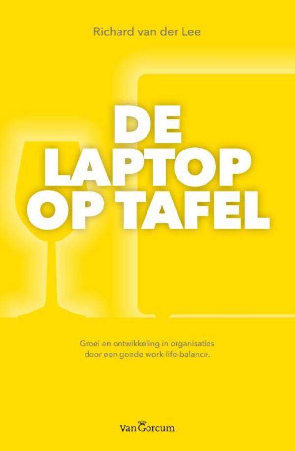 Omslag van De laptop op tafel