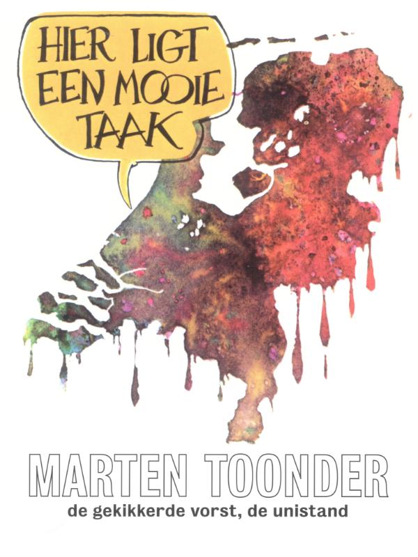 Omslag van Hier ligt een mooie taak