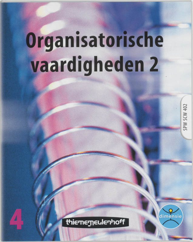 Omslag van 402 Organisatorische vaardigheden 2