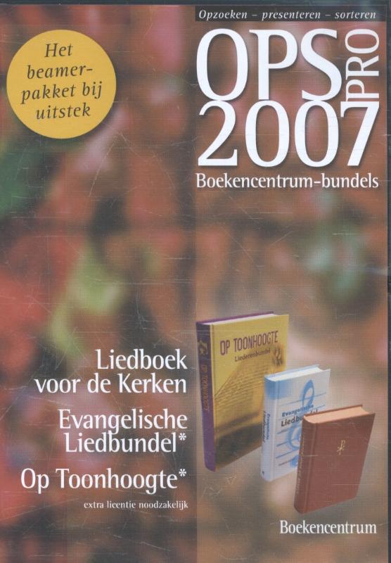 Omslag van OPS-Pro 2007