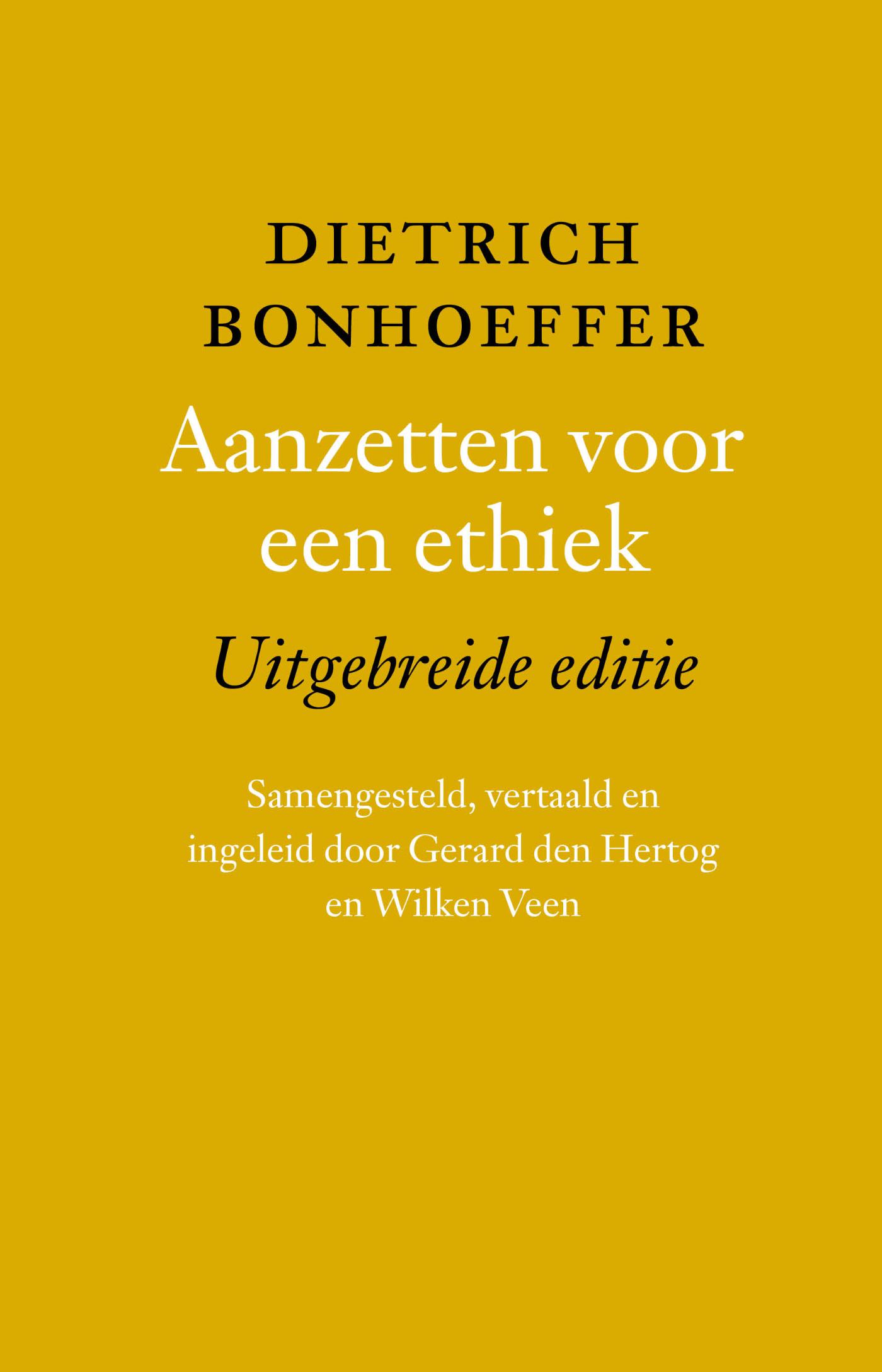 Omslag van Aanzetten voor een ethiek