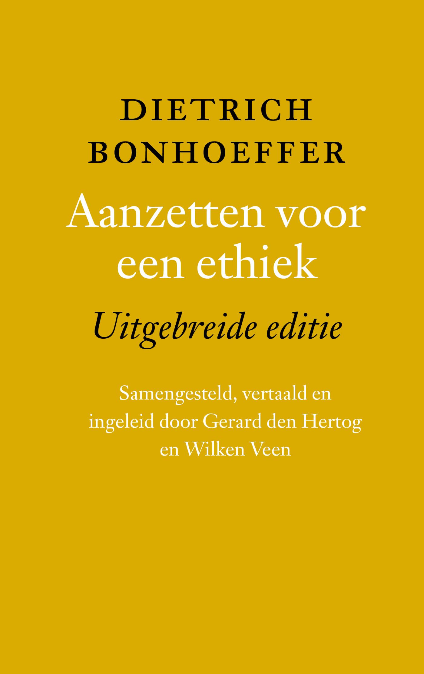 Omslag van Aanzetten voor een ethiek
