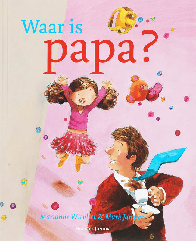 Omslag van Waar is papa?
