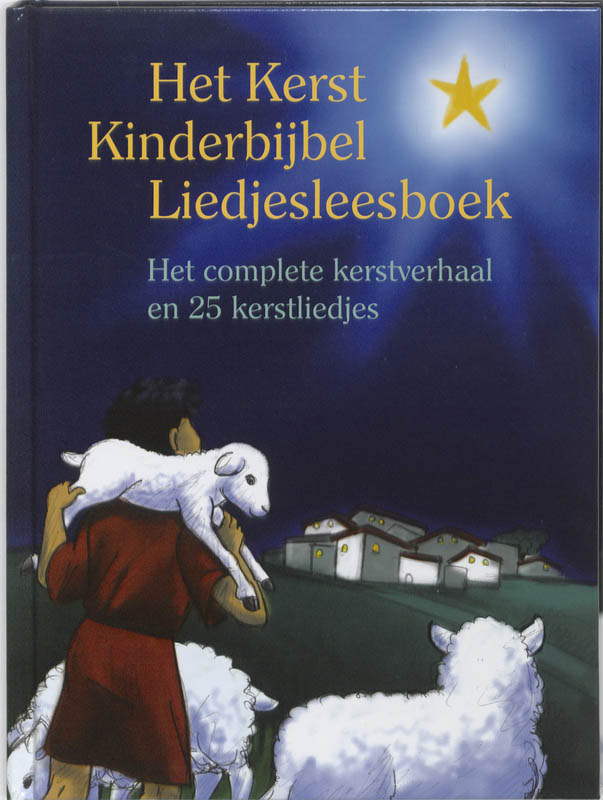 Omslag van Het Kerst Kinderbijbel Liedjesleesboek