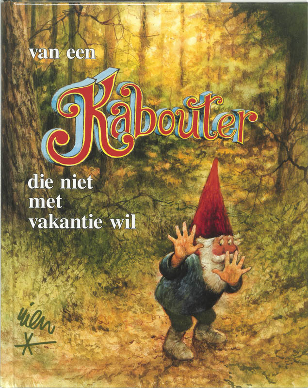 Omslag van Van een kabouter die niet met vakantie wil