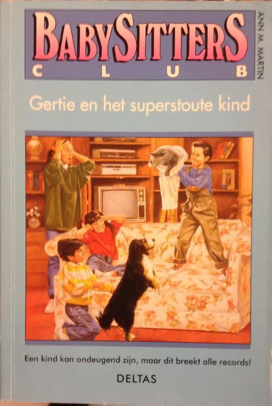 Omslag van Gertie en het superstoute kind