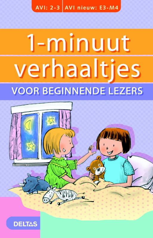 Omslag van 1-minuutverhaaltjes voor beginnende lezers