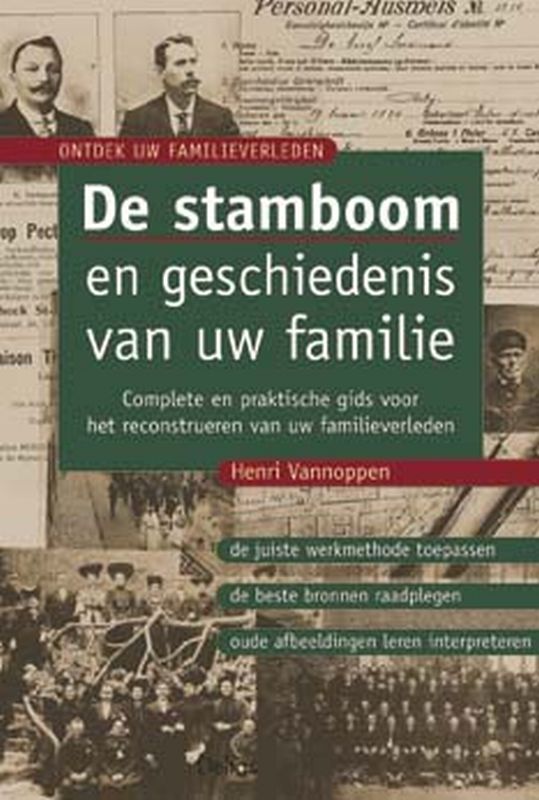 Omslag van De stamboom en geschiedenis van uw familie