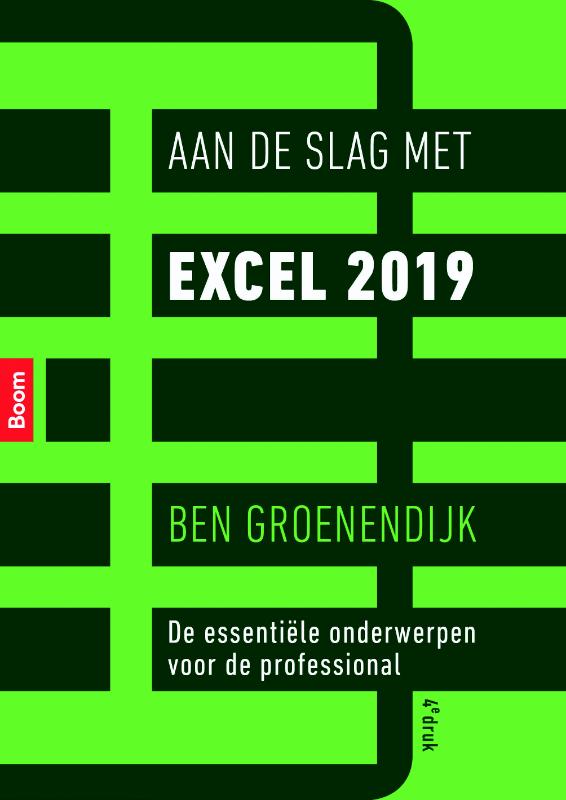 Omslag van Aan de slag met Excel 2019