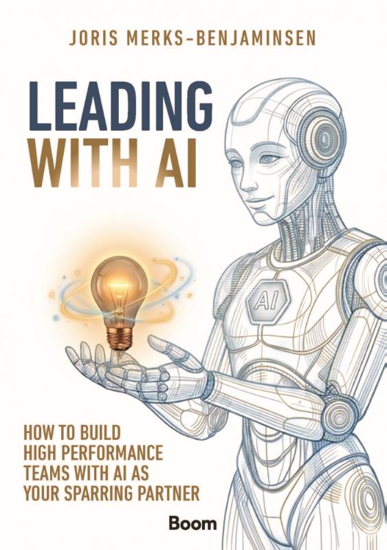 Omslag van Leading with AI