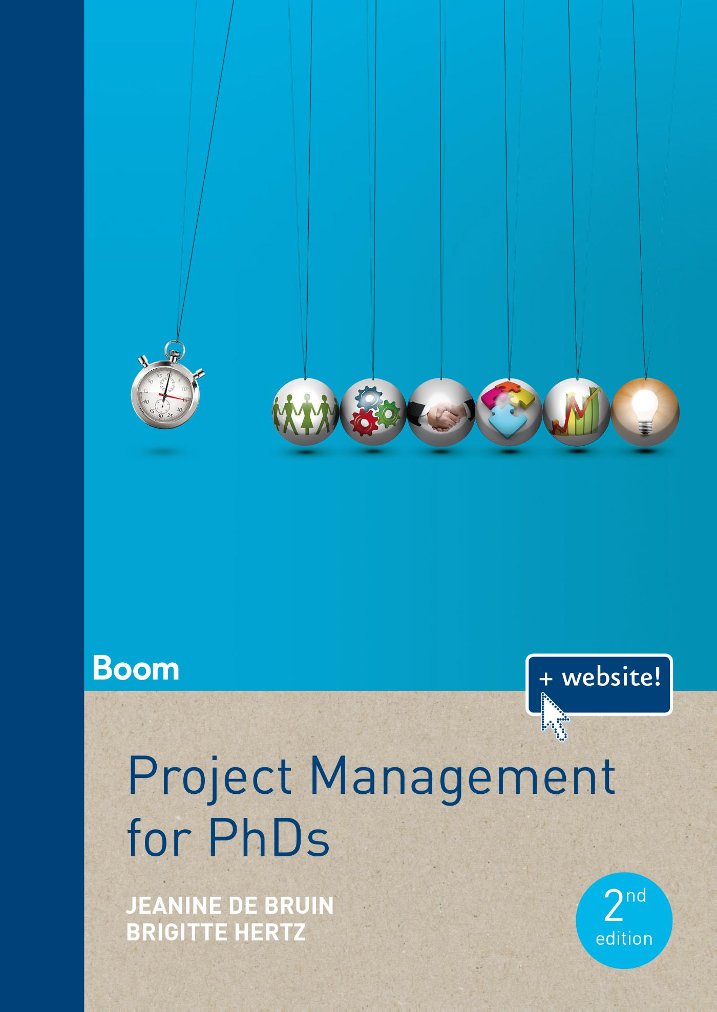 Omslag van Project Management for PhDs
