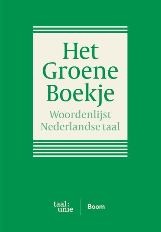 Omslag van Het Groene Boekje