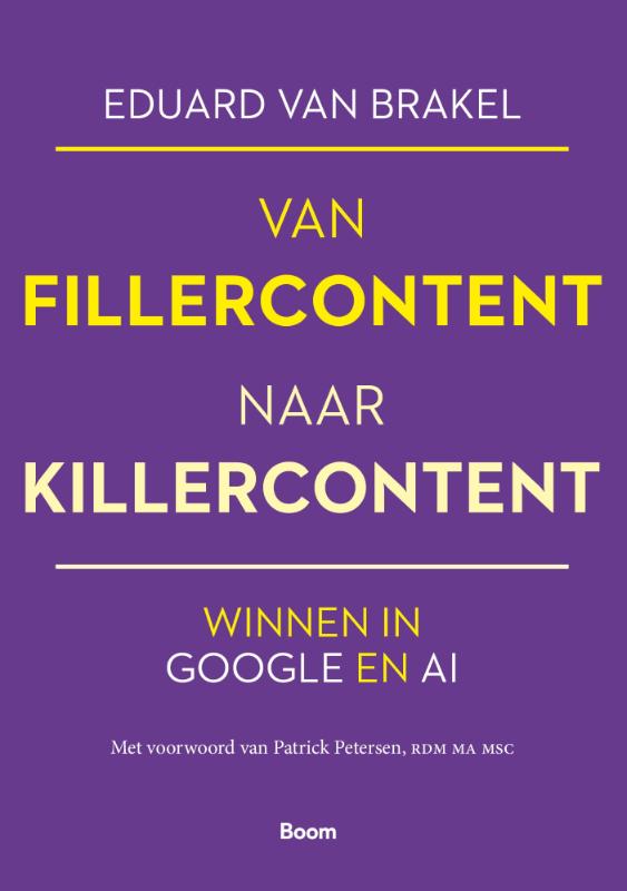 Omslag van Van fillercontent naar killercontent