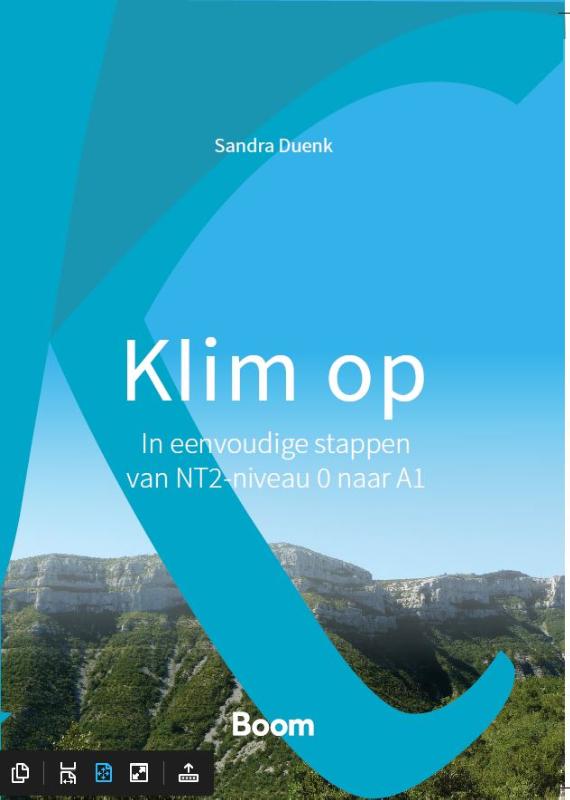 Omslag van Klim op