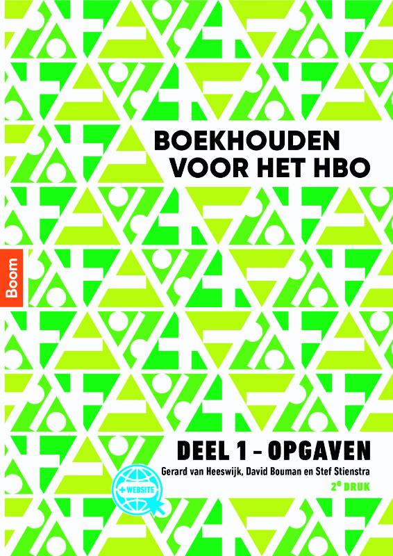 Omslag van Boekhouden voor het hbo deel 1. Opgavenboek