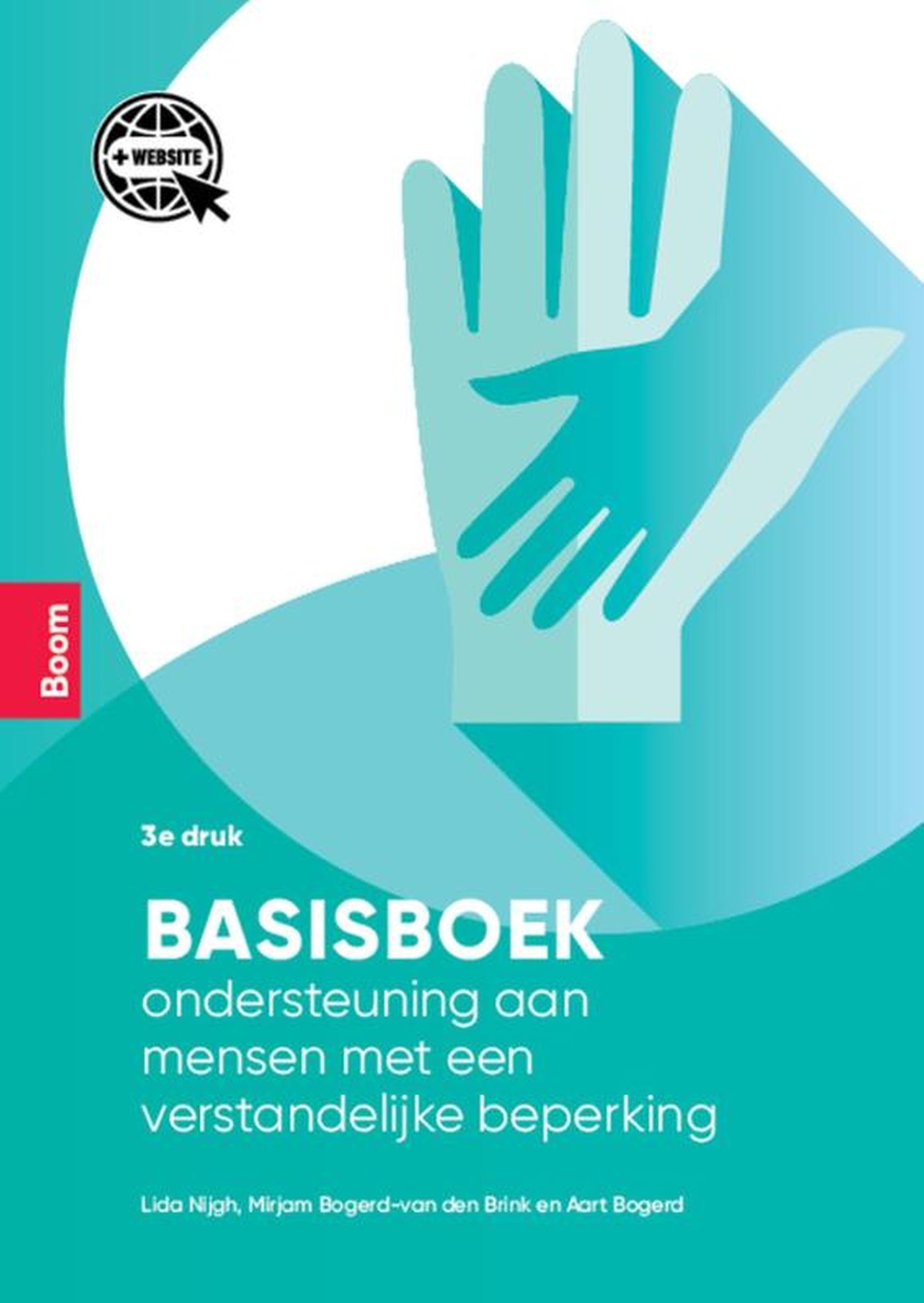 Omslag van Basisboek ondersteuning aan mensen met een verstandelijke beperking