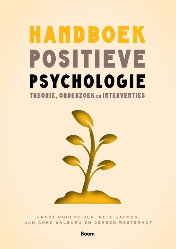 Omslag van Handboek positieve psychologie