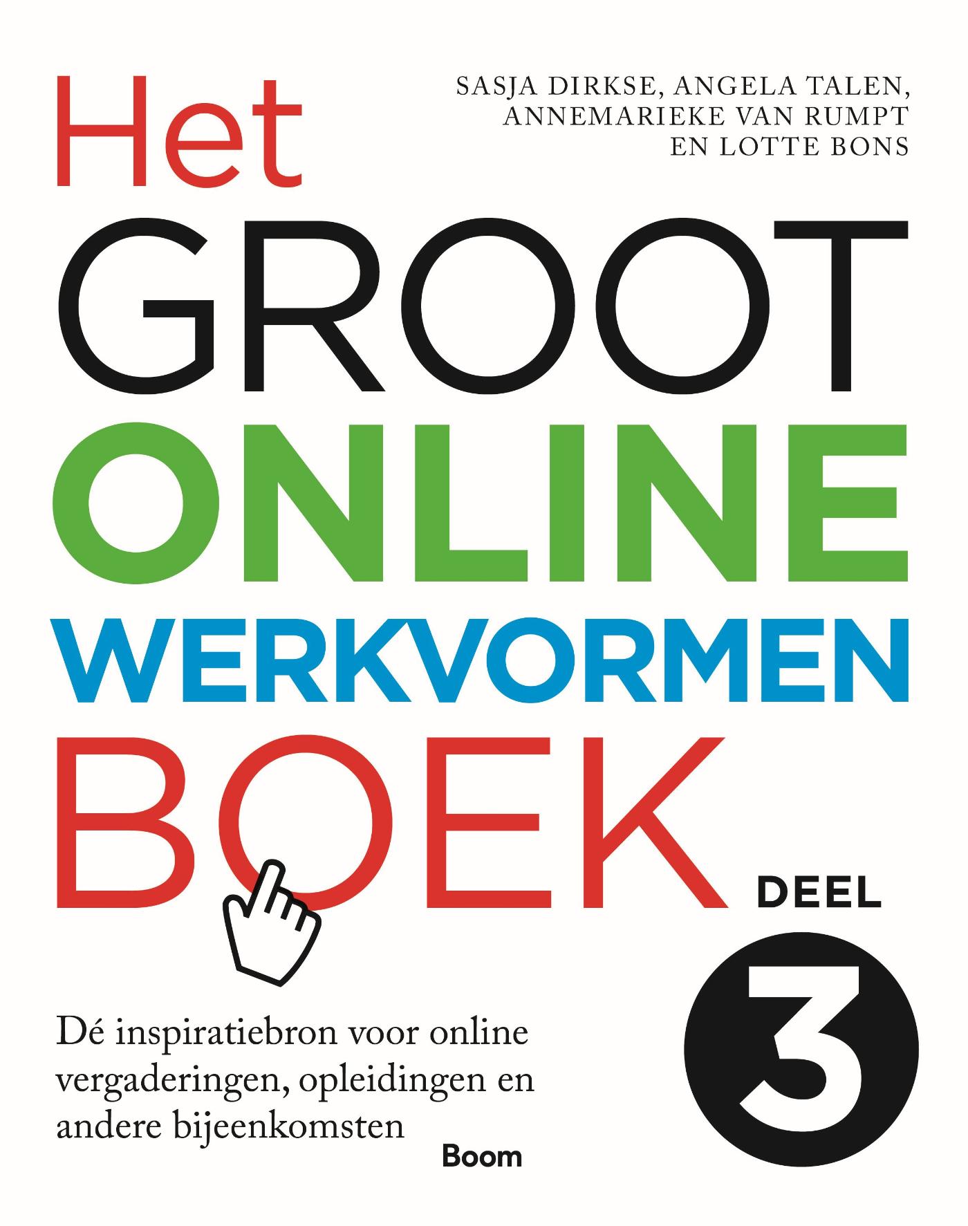 Omslag van Het groot online werkvormenboek