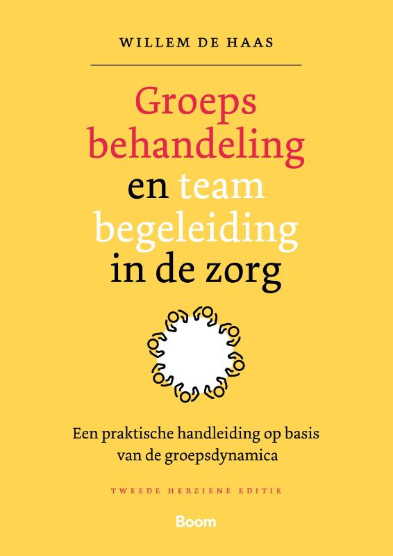 Omslag van Groepsbehandeling en teambegeleiding in de zorg